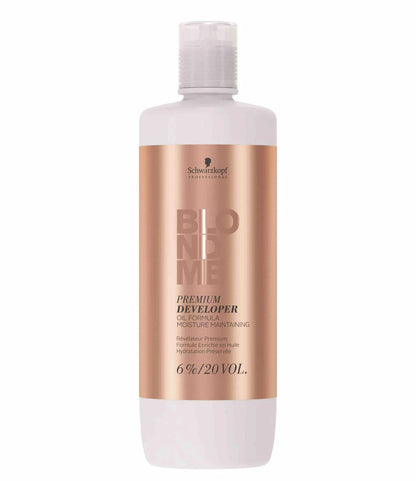 Schwarzkopf Professional Blondme Premium Developer 6%- 20Vol 900ml & Premium Lightener 450g Duo - Salon Warehouse