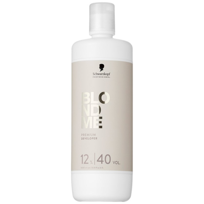 Schwarzkopf Professional BlondMe NEW Premium Oil Developer 12% - 40Vol 1000ml and NEW Clay lightener 350g