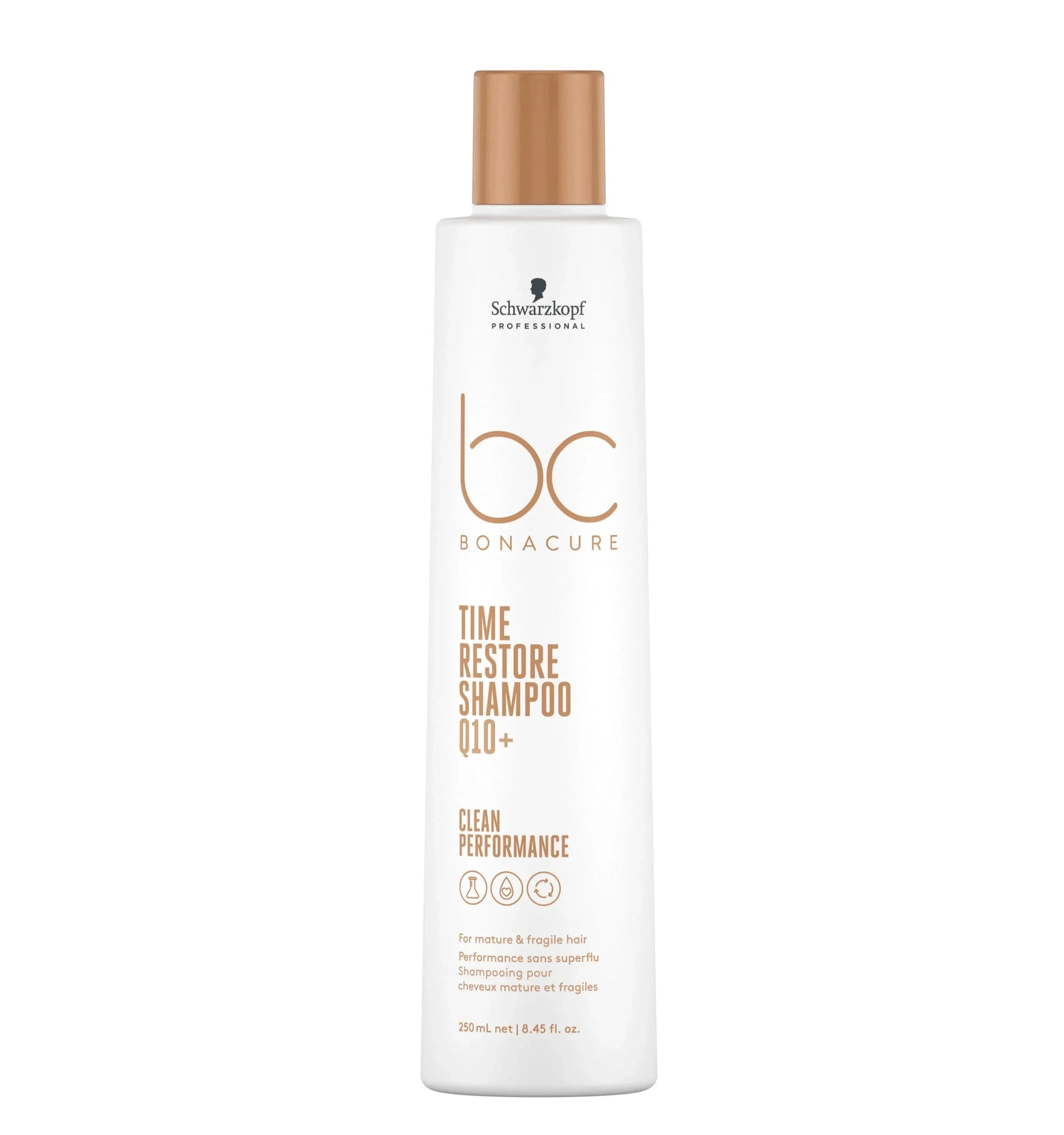 Schwarzkopf Professional Bonacure Clean Performance Time Restore Shampoo 250ml -  Salon Warehouse 