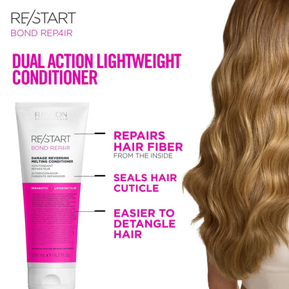 Revlon Professional Restart Bond Repair Damage Reversing Melting Conditioner 750ml