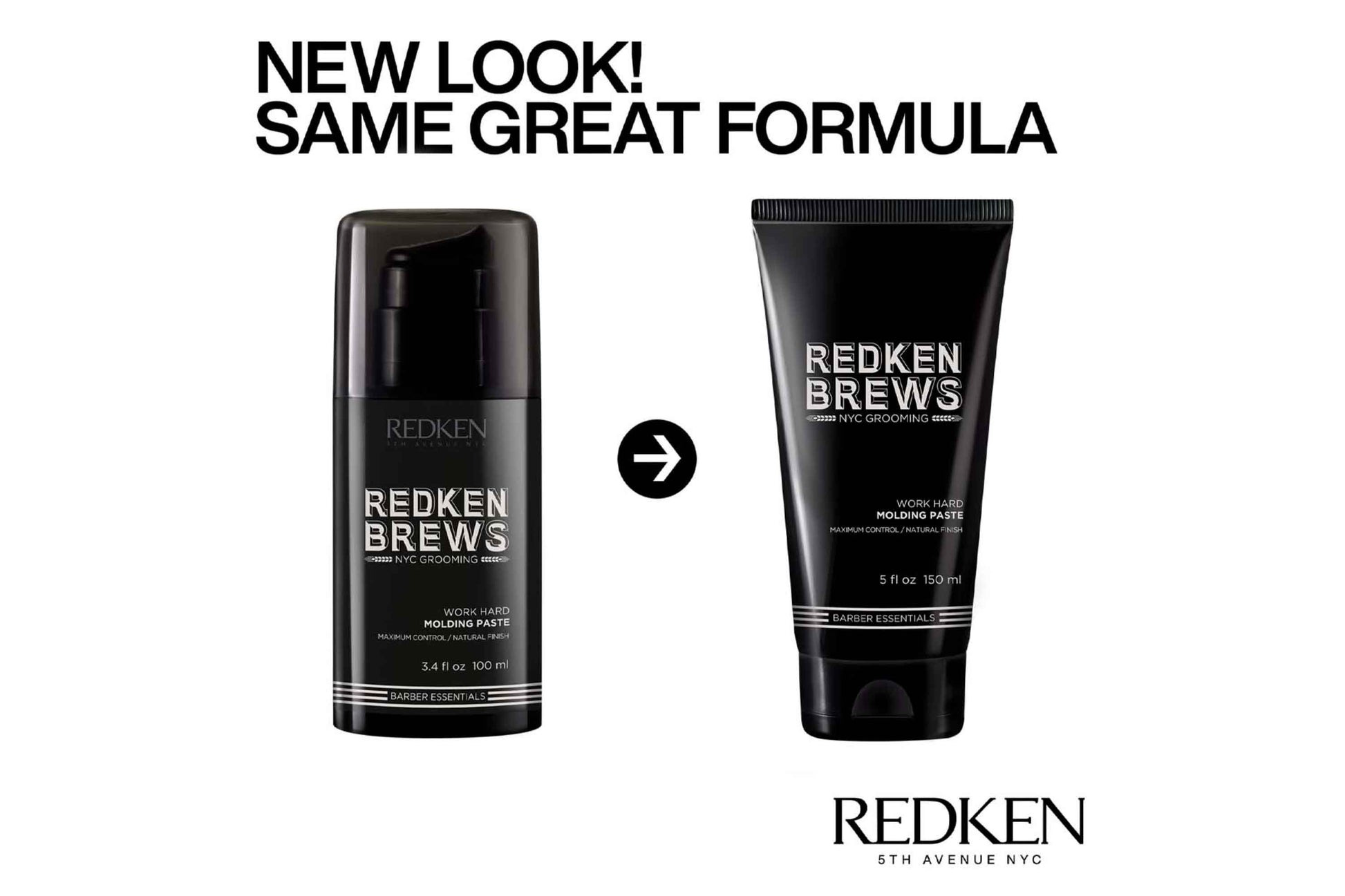 Redken Brews Molding Paste 150ml - Salon Warehouse