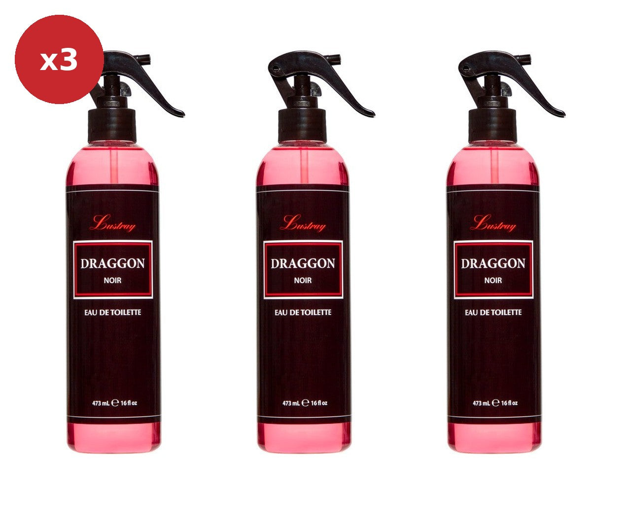Clubman Pinaud Draggon Noir 473ml Trio