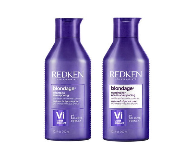 Redken Color Extend Blondage Shampoo & Conditioner 300ml Duo - Salon Warehouse
