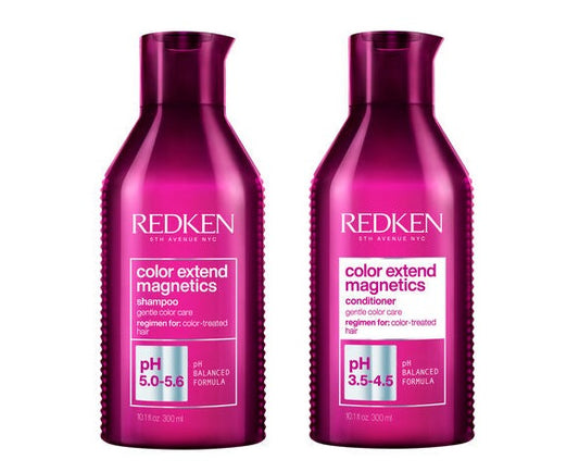 Redken Color Extend Magnetics Shampoo & Conditioner 300ml Duo - Salon Warehouse