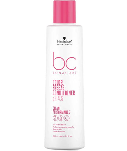 Schwarzkopf Professional Bonacure Clean Performance Ph 4.5 Color Freeze Conditioner 200ml - Salon Warehouse