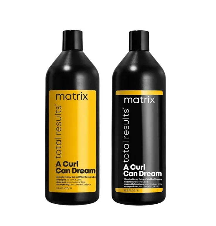 Matrix Total Results A Curl Can Dream Shampoo & Mask Duo 1000ml - Salon Warehouse