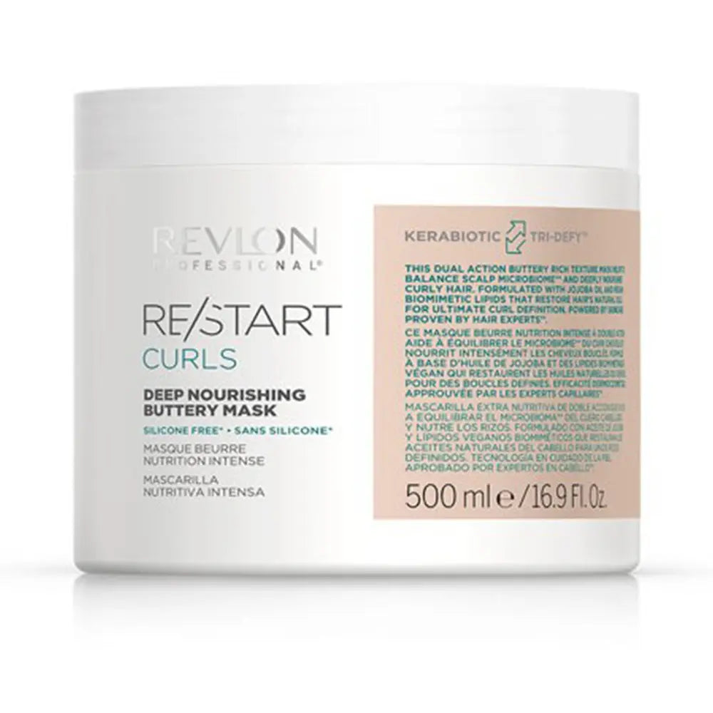 Revlon Professional RE/START Curls Nourishing Cleanser, Conditioner+Leave-In & Buttery Mask Trio Large - Salon Warehouse