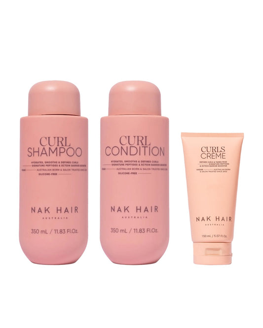 NAK Signature Curl Complete Trio group shot