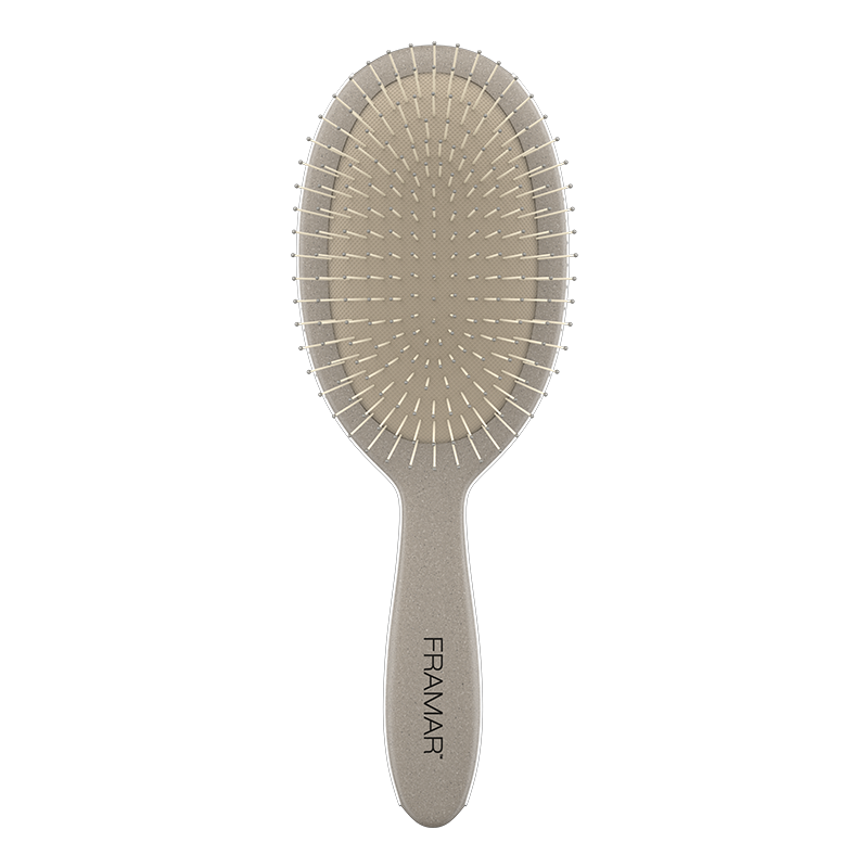 FRAMAR Neutrals Sage Detangle Brush - Birch