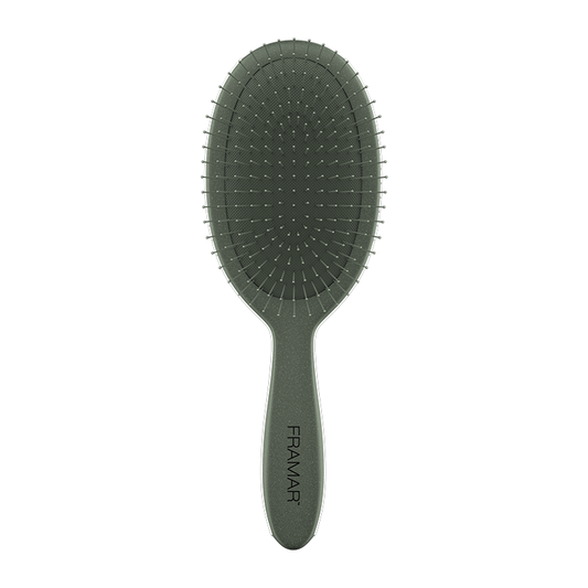 FRAMAR Neutrals Sage Detangle Brush - Evergreen