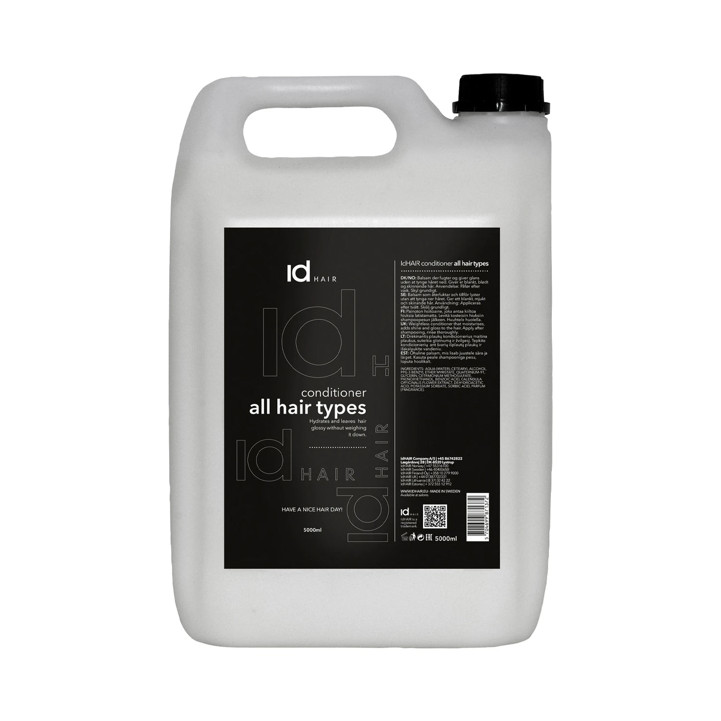 idHAIR Essentials Conditioner 5000ml - Salon Warehouse