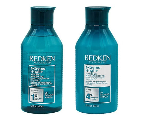 Redken Extreme Length Shampoo & Conditioner 300ml Duo - Salon Warehouse