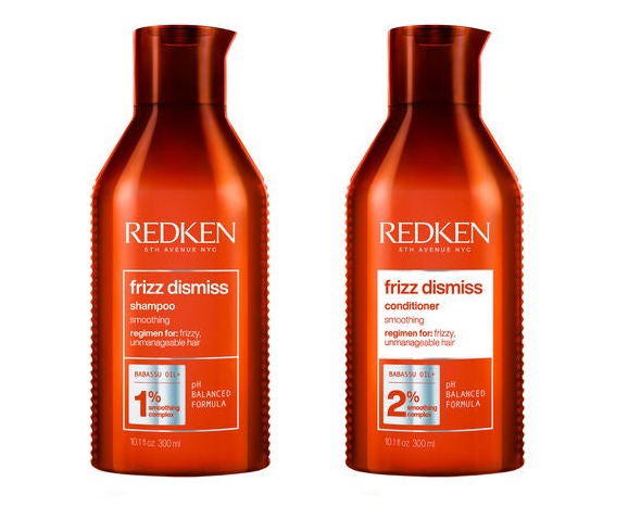 Redken Frizz Dismiss Shampoo & Conditioner 300ml Duo - Salon Warehouse