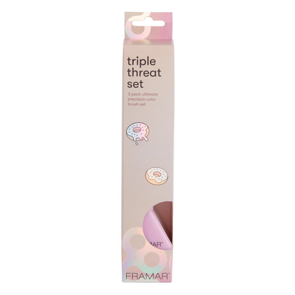 FRAMAR Glazed Donut - Triple Threat Set