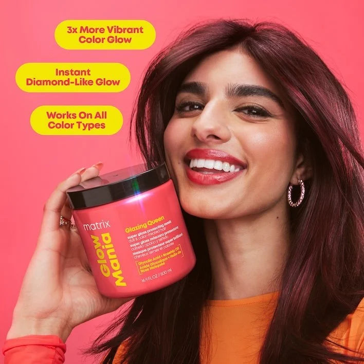 Matrix Glow Mania Super Gloss Protecting Mask 500ml Trio - Salon Warehouse