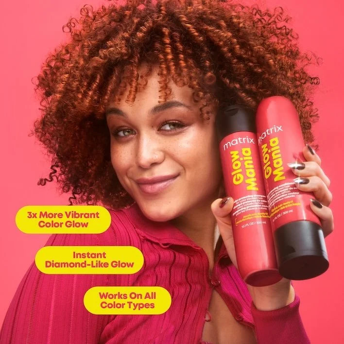 Matrix Glow Mania Colour Protecting Conditioner 300ml - Salon Warehouse