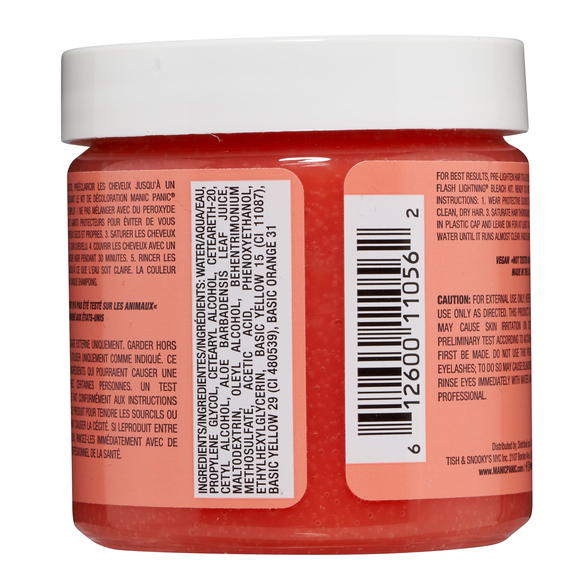 Manic Panic Dreamsicle Jar 118ml - Salon Warehouse
