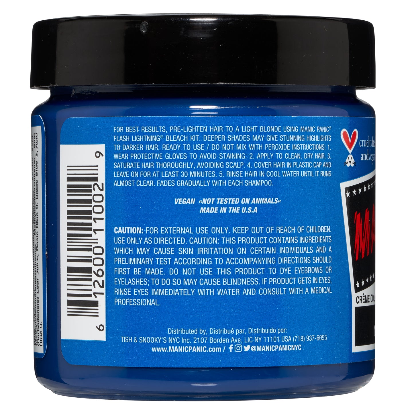 Manic Panic Atomic Turquoise Jar 118ml - Salon Warehouse