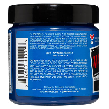 Manic Panic Atomic Turquoise Jar 118ml - Salon Warehouse