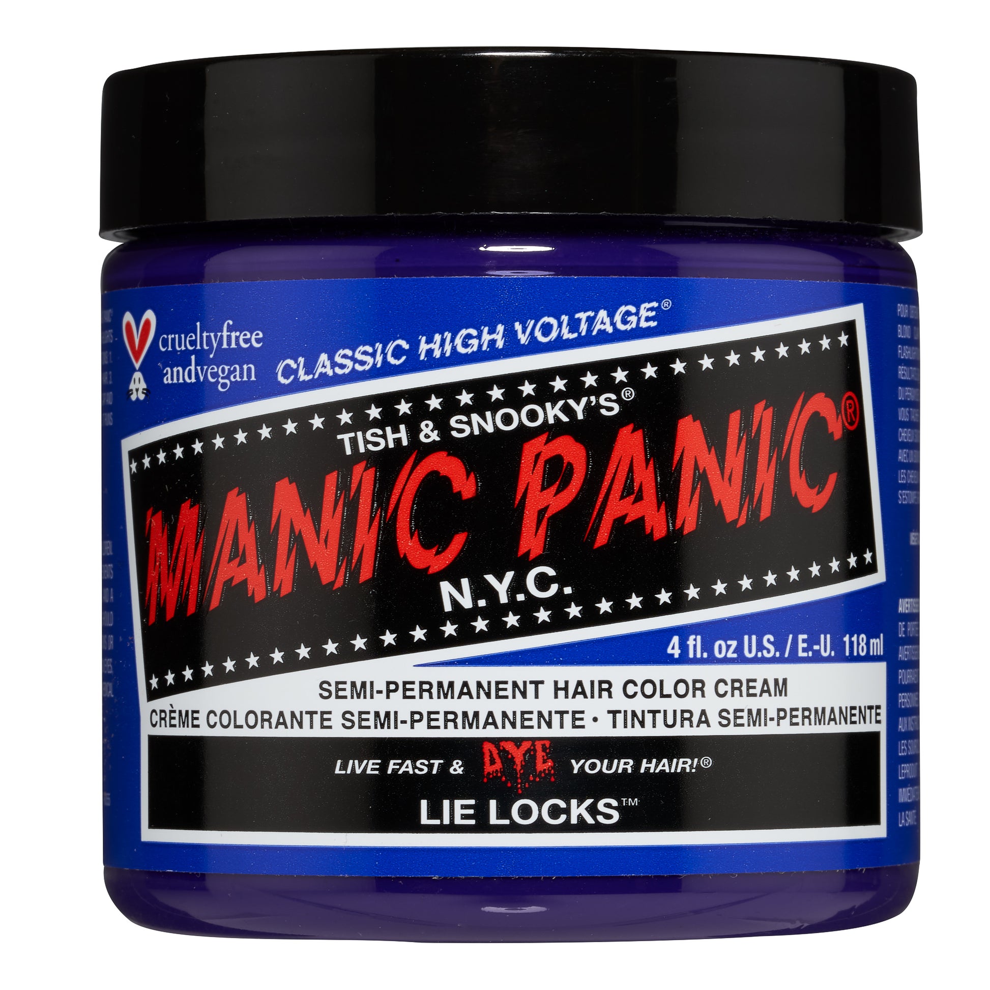 Manic Panic Lie Locks Jar 118ml - Salon Warehouse