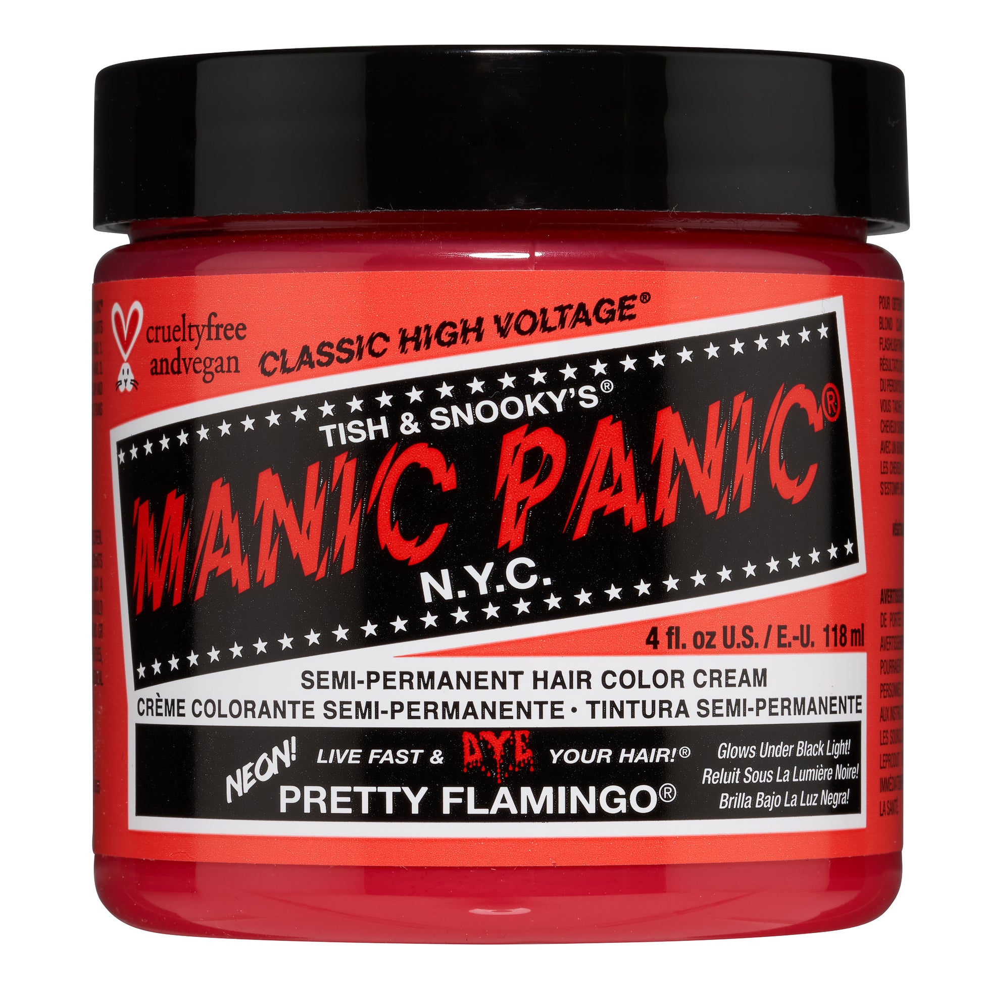 Manic Panic Pretty Flamingo Jar 118ml - Salon Warehouse