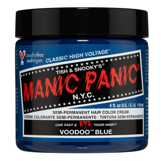 Manic Panic Voodoo Blue Jar 118ml - Salon Warehouse