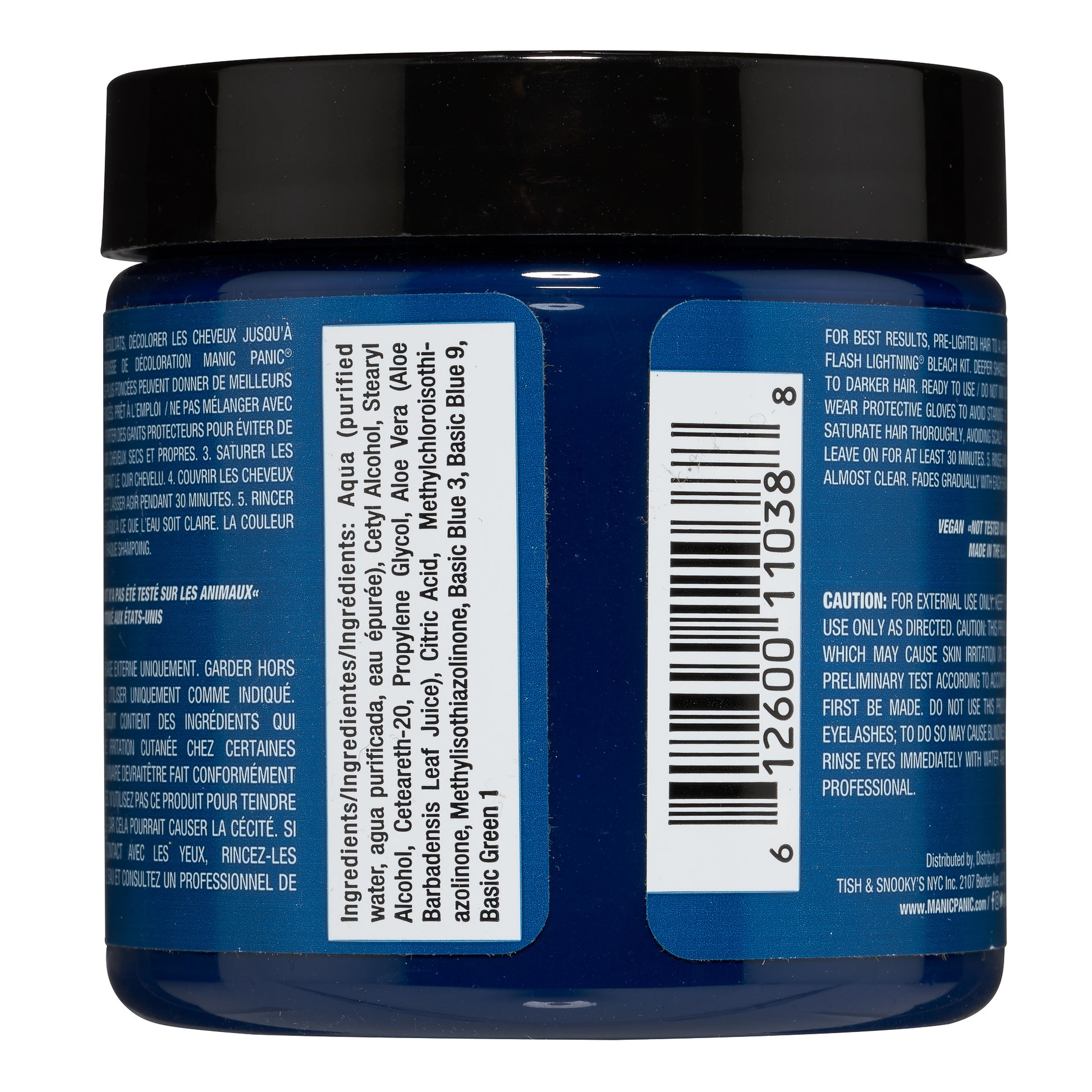 Manic Panic Voodoo Blue Jar 118ml - Salon Warehouse