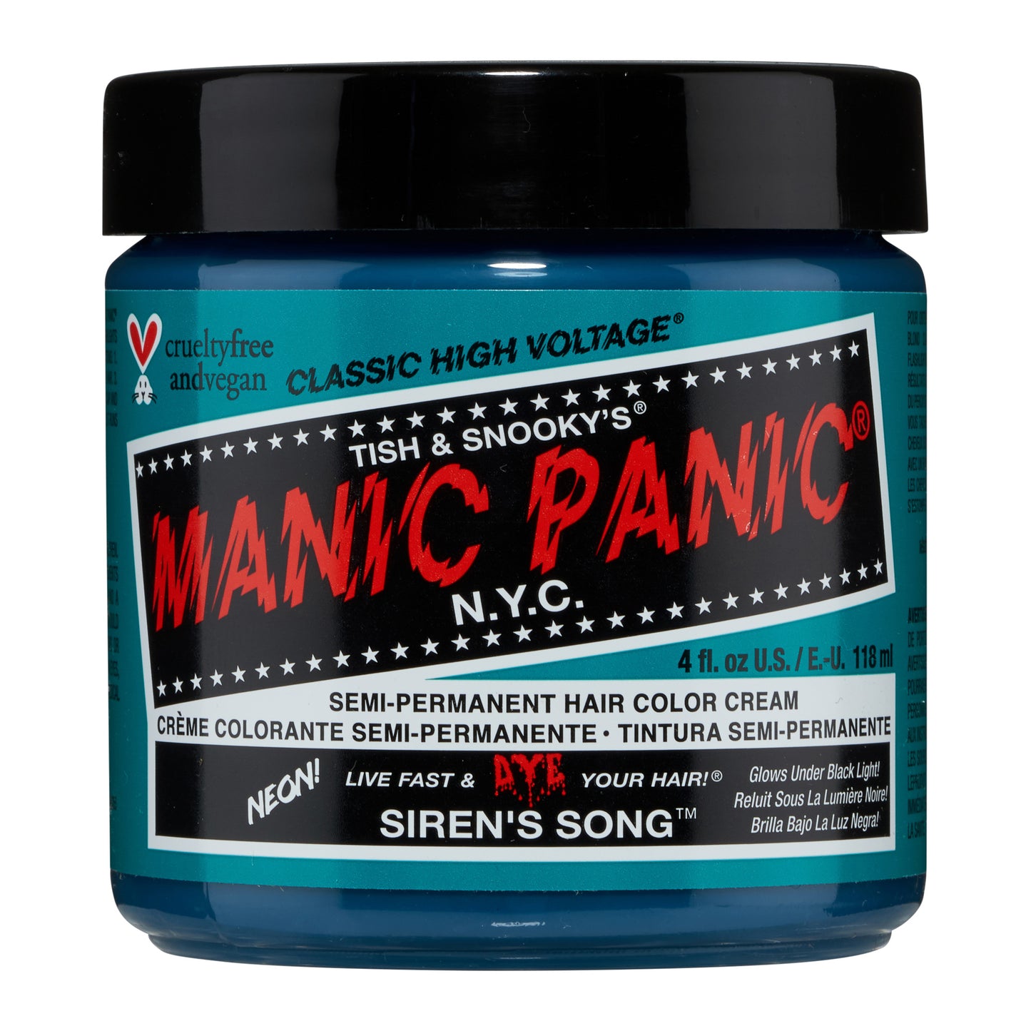 Manic Panic Sirens Song Jar 118ml - Salon Warehouse