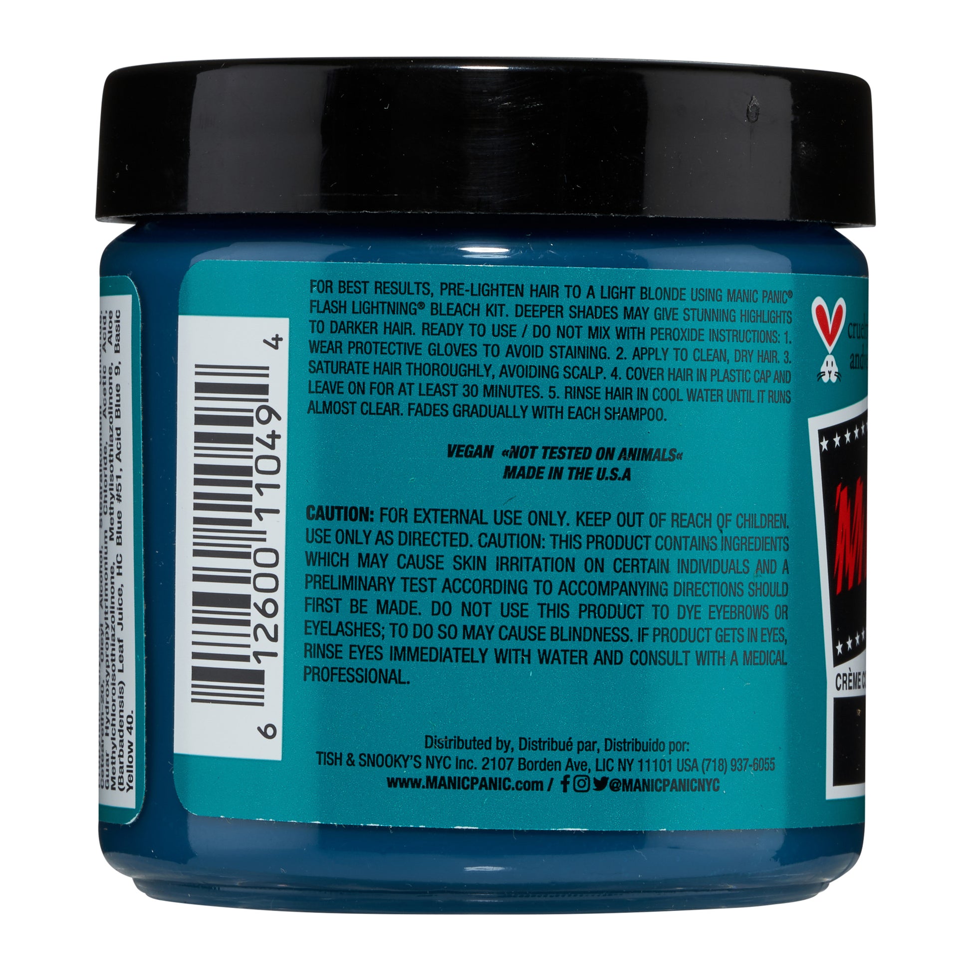 Manic Panic Sirens Song Jar 118ml - Salon Warehouse