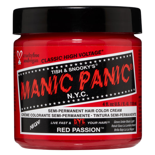 Manic Panic Red Passion Jar 118ml - Salon Warehouse