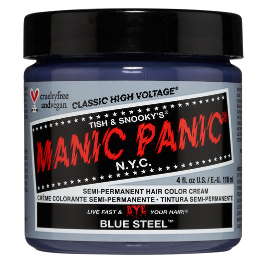 Manic Panic Blue Steel Jar 118ml - Salon Warehouse