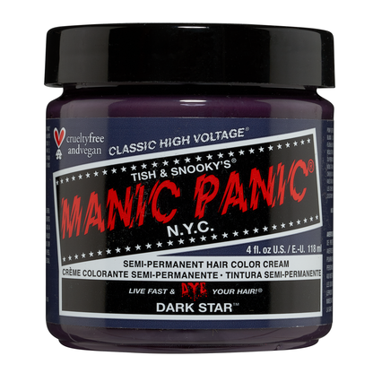 Manic Panic Dark Star Jar 118ml - Salon Warehouse