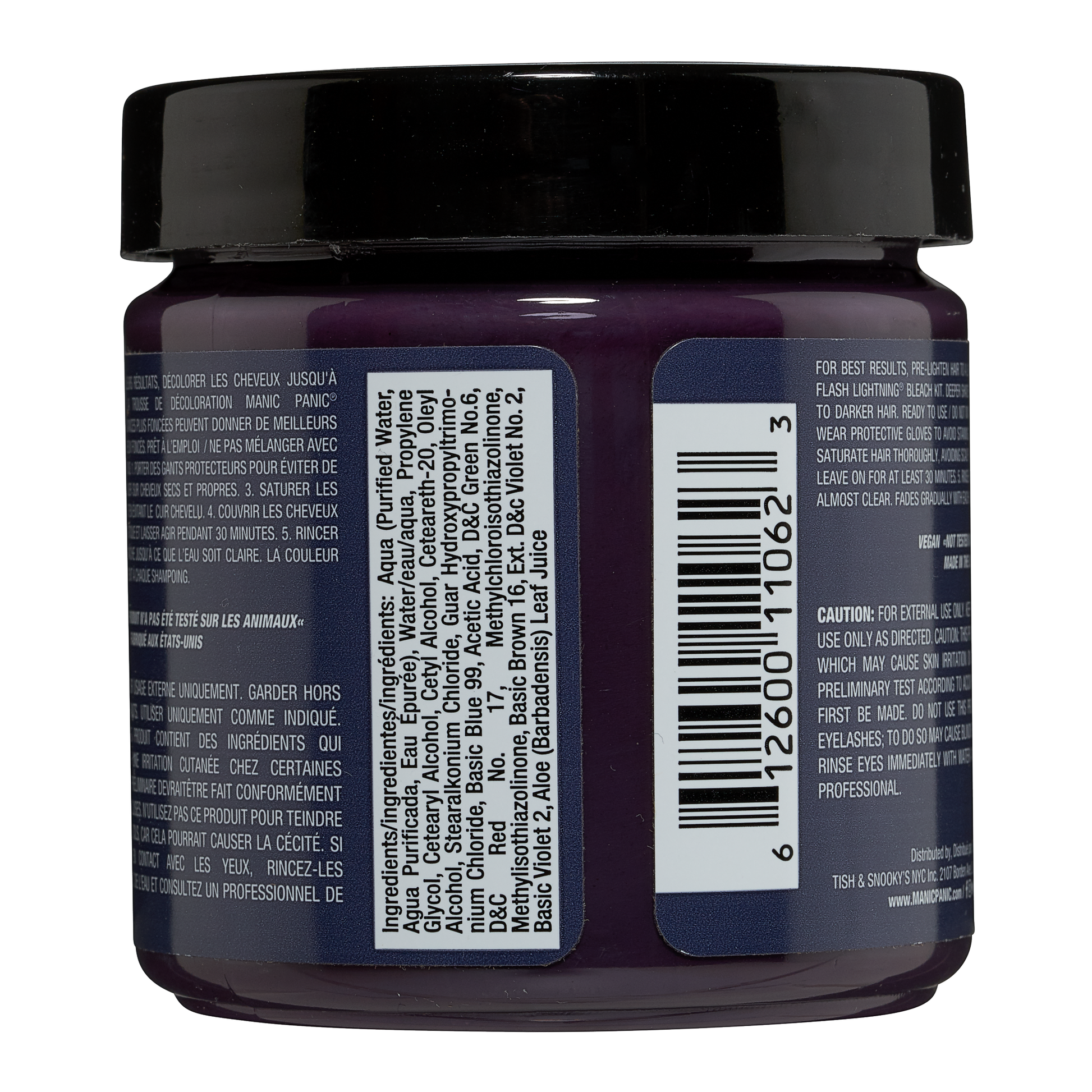 Manic Panic Dark Star Jar 118ml - Salon Warehouse