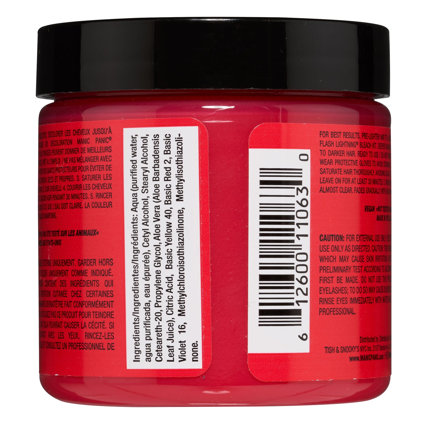 Manic Panic Electric Watermelon Jar 118ml - Salon Warehouse