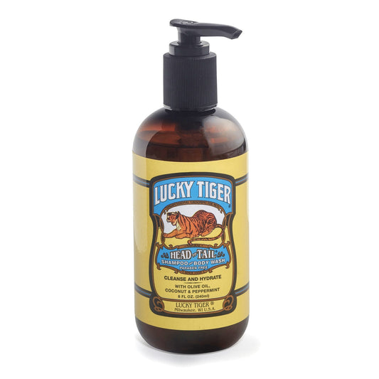 Lucky Tiger Head to Tail Shampoo & Body Wash 240ml