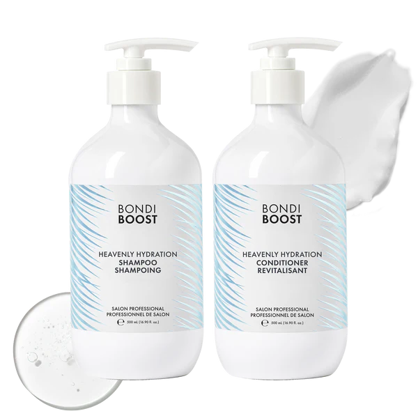 BondiBoost Heavenly Hydration Shampoo & Conditioner 500ml Duo