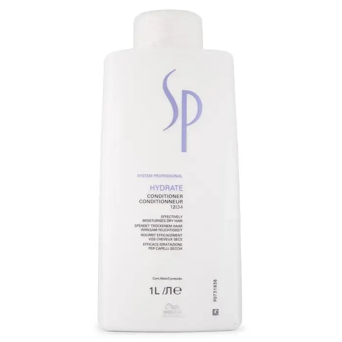 Wella SP Hydrate Shampoo & Conditioner 1000ml Duo - Salon Warehouse