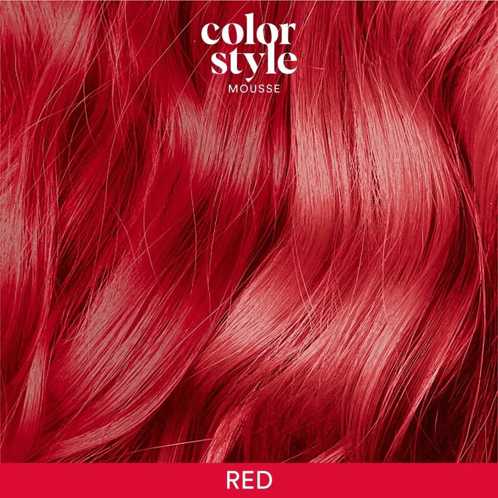 Indola Colour Style Mousse Red 200ml - Salon Warehouse 