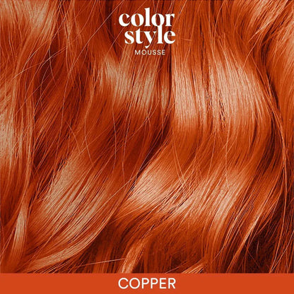 Indola Colour Style Mousse Copper 200ml - Salon Warehouse 