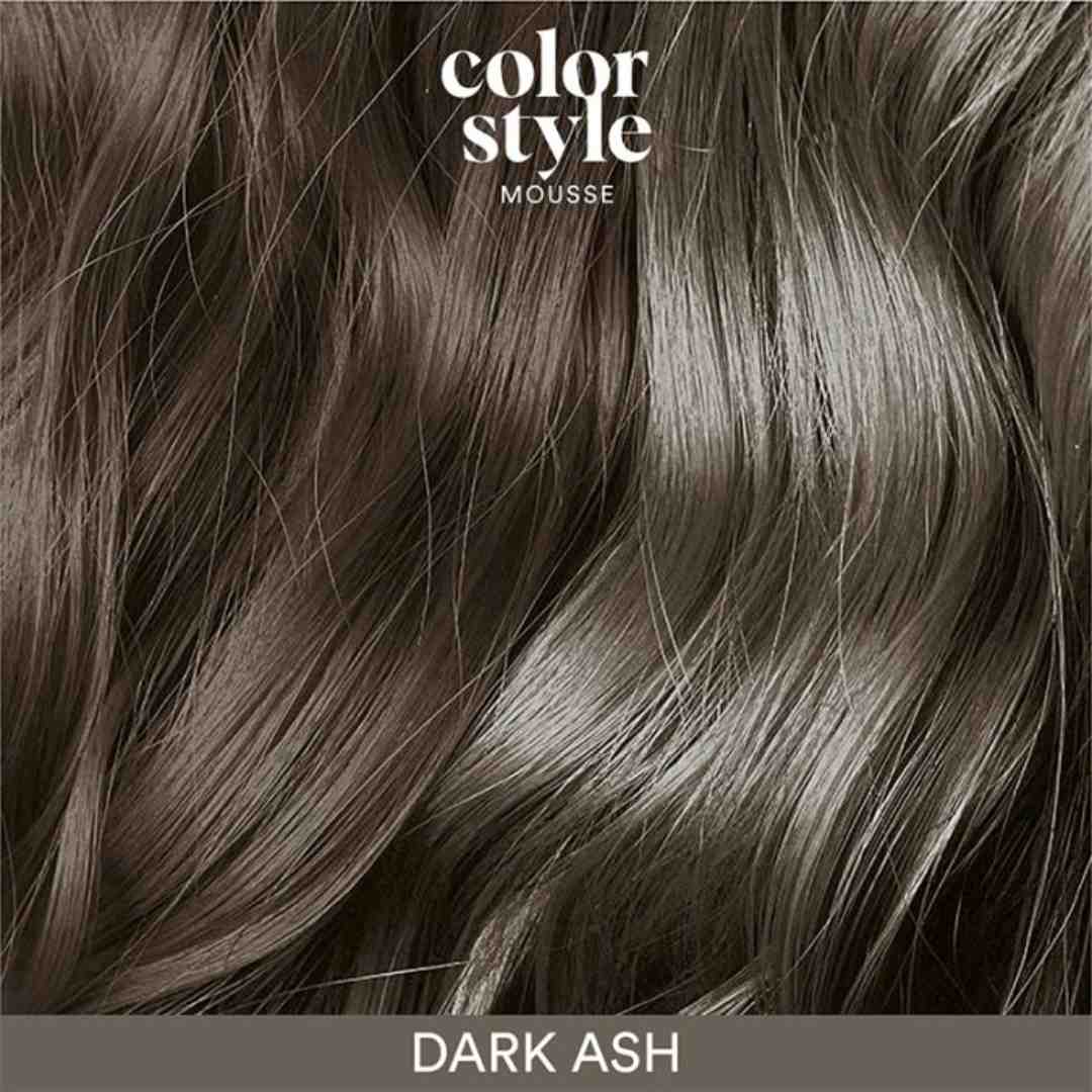 Indola Colour Style Mousse Dark Ash 200ml - Salon Warehouse 