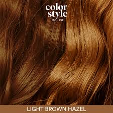 Indola Colour Style Mousse Light Brown Hazel 200ml - Salon Warehouse 