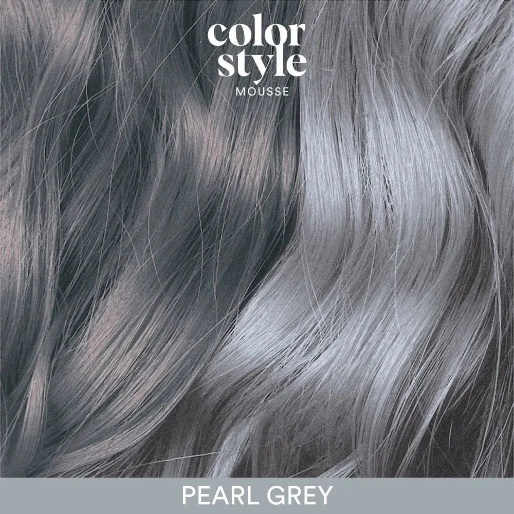Color Mousse Gray Indola Colour Style Mousse Pearl Grey 200ml - Salon Warehouse – Salon ...