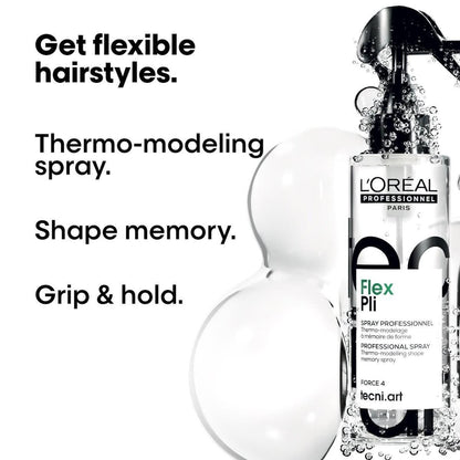 L'Oréal Tecni.Art Flex Pli Thermo-Modelling Spray 190ml - NEW LOOK
