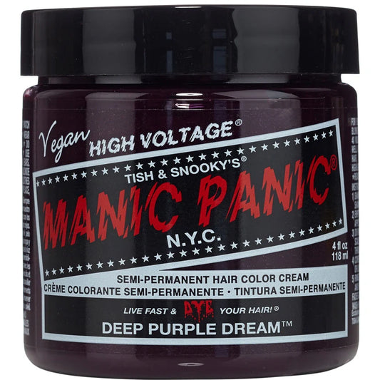 Manic Panic Deep Purple Dream Jar 118ml - Salon Warehouse