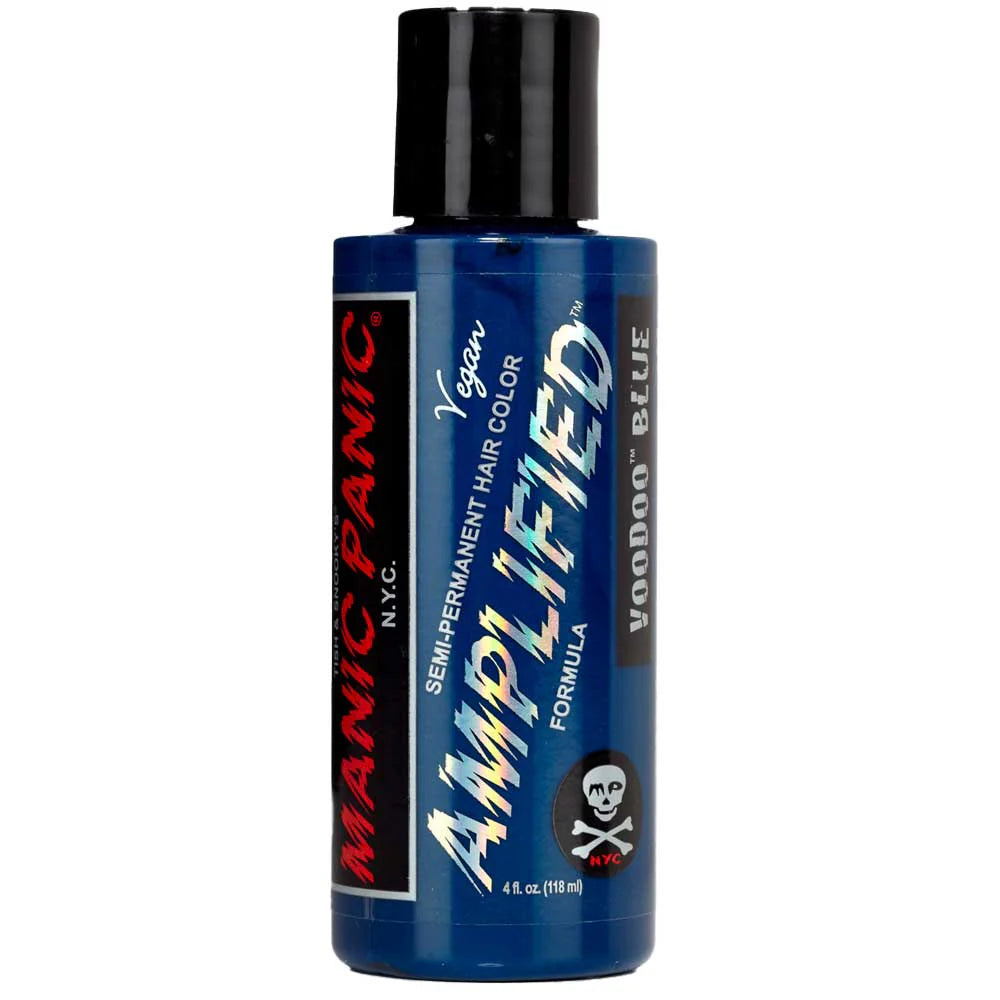 Manic Panic Voodoo Blue Amplified Bottle 118ml - Salon Warehouse