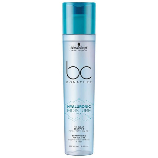 Schwarzkopf Professional Bonacure Hyaluronic Moisture Kick Micellar Shampoo 250ml - Salon Warehouse