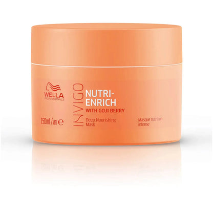 Wella Invigo Nutri-Enrich Shampoo 250ml, Conditioner 200ml & Mask 150ml Trio Pack - Salon Warehouse