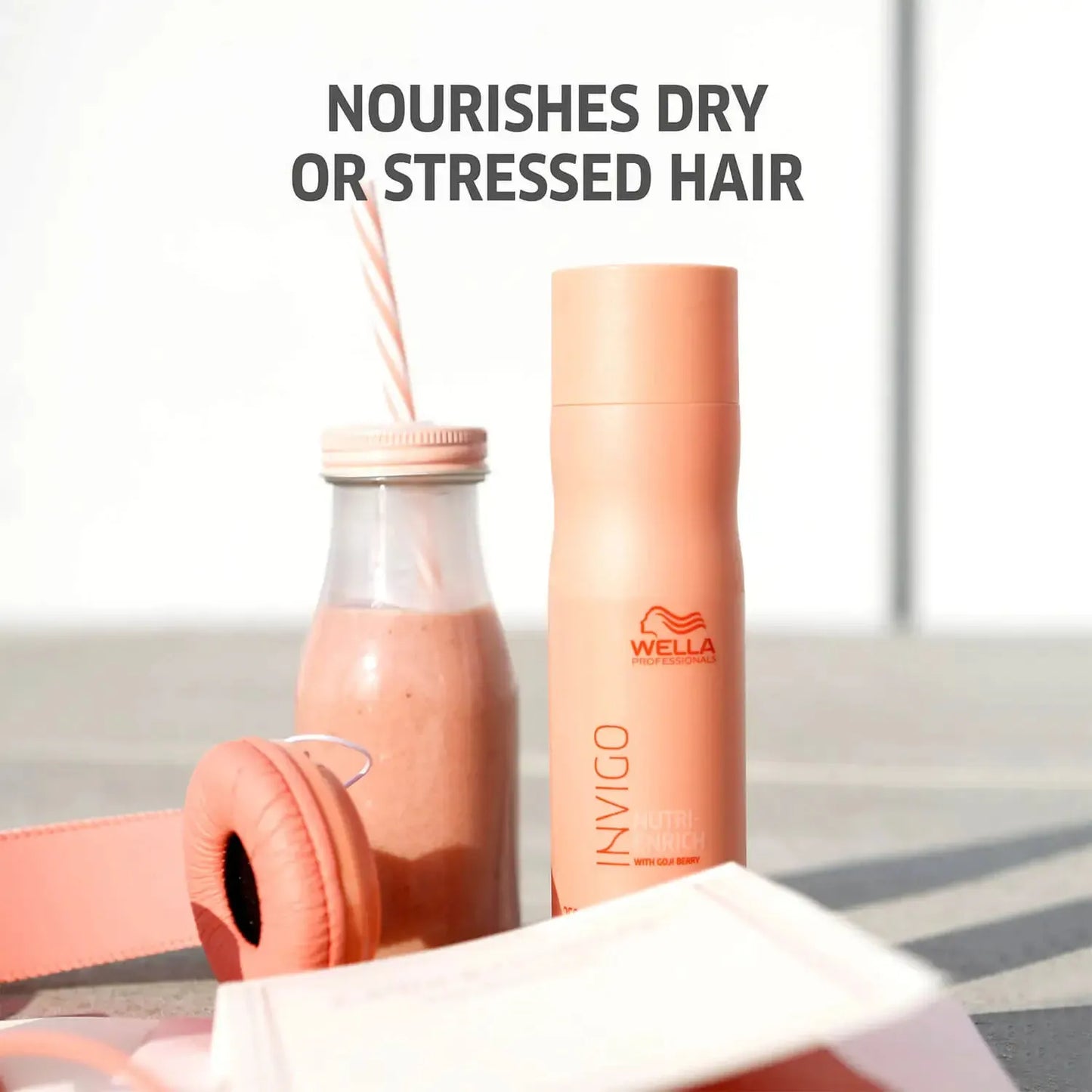 Wella Invigo Nutri-Enrich Deep Nourishing Shampoo 250ml, Conditioner 200ml & Wonder Balm 150ml Trio Pack - Salon Warehouse