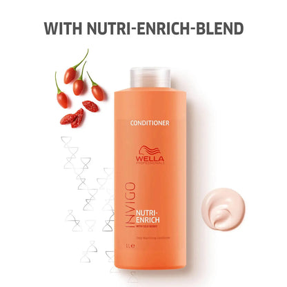 Wella Nutri-Enrich Invigo Deep Nourishing Conditoner 1000ml - Salon Warehouse