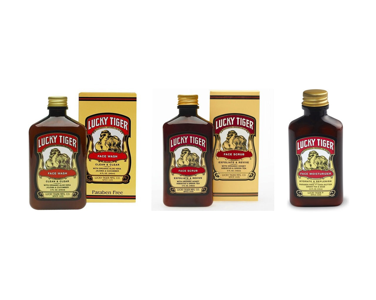 Lucky Tiger Complete Face Care Trio